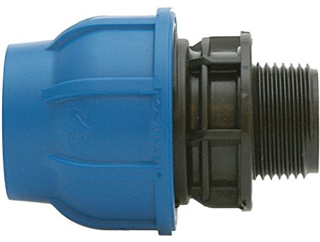 Racor macho PN16 mm.32 x 1 Pulgar M conf.10 unidades. Para Manguera riego interrata