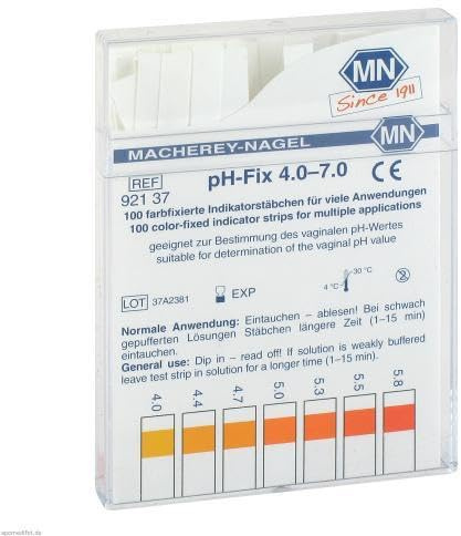 PH-FIX Indikatorstäbchen pH 4,0-7,0 100 St