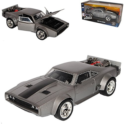 Dodge Ice Charger R/T Dom´s The Fast and Furious 8 1/24 Jada Modell Auto