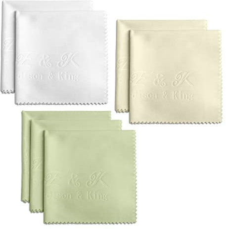 Brillenputztücher 50% biologisch Abbaubar - 50% Mikrofaser (7 Stück 20x20 cm)