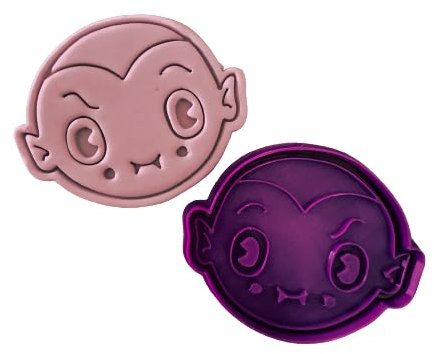Tagliabiscotti.it - Halloween Vampiro - Cookies cutter - Formina - Stampo per biscotti o decorazioni torte in pasta di zucchero - 8cm