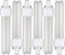 COUSON Ampoule PLC LED 15 W Lumière froide 6 000 K G24d-3 2 broches 1350 lm A+, non dimmable, Lot de 6