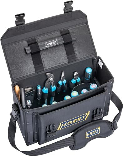 HAZET Werkzeugtasche, klein, mit 51 Werkzeugen 191T-1/51, 51-teilig