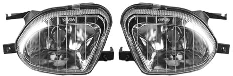 RUIHAHA Auto Nebelscheinwerfer für Mercedes Benz W211 2003-2006 E200 E220 E240 E280 E300 E320 E350 E420 E500 A2118201156, Auto Links Rechts Vorne Stoßstange Tagfahrlicht Nebelscheinwerfer Montage