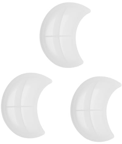 HOODANCOS 3piezas Molde De Para Almacenamiento De Joyas Forma De Luna Para Creaciones De Manualidades y Decoración Del