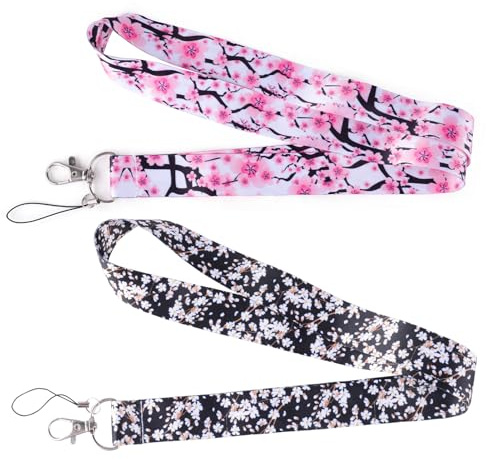 2PCS Cordons Pour Badge D'infirmière De Cou Infirmière, Dragonne Tour De Cou Fantaisie Avec Porte Badge Enrouleur, Cordon Clef Motif Médical Pour Carte Id, Bureau, École, Cordon Tour De Cou Infirmier
