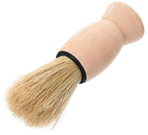 IWOWHERO Bartbürste Pflege Vintage für Männer mit Holzgriff Borsten und Reinigung Effiziente Komfortable für Professionelle Friseursalons