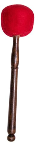 Zxpjkyu Bowl Mallet Martillo Tibetano para Cuenco Palo Artesanal de Madera Y Fieltro Herramienta para Relajación Y Serenidad Adecuado, m