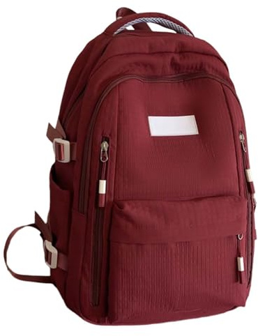 Generisch Große Kapazität Schultasche Weibliche Mittelschüler Umhängetasche Fach Computer Umhängetasche (One Size)