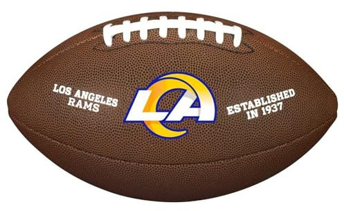 Wilson American Football NFL Team Logo, Offizielle Größe, Mischleder