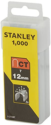Stanley CT100 - Grapas para cable (12 mm) 1000 piezas