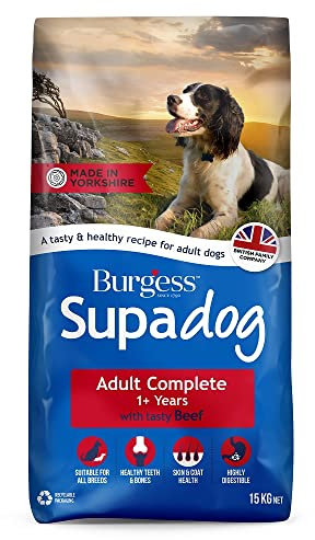 Burgess Supadog Adult dry dog food with tasty beef 15 kg