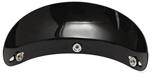 Ungfu Mall Motorradhelm-Visier, verstellbar, für Retro Harley Prince-Helm