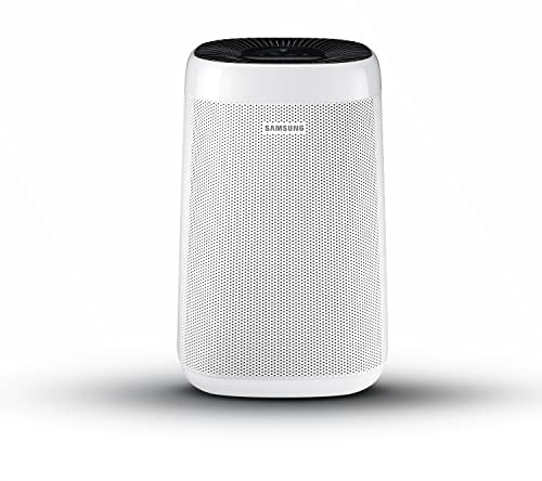 Samsung Air Purifier AX34R3020WW/EU, Purificatore d'Aria, Filtro 99,97%, 3 uscite di aria, 35l x 54h x 35p cm, Bianco