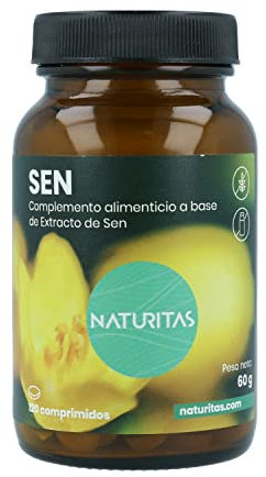 Sen 120 Cápsulas Naturitas Essentials | Laxante natural | Ayuda a la digestión | Complemento alimenticio