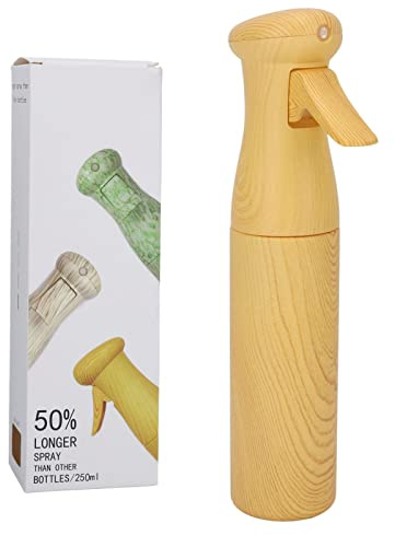 Brrnoo Botella de Spray Continuo de 250 Ml, 3 Botellas de Spray Vacías Recargables, Botella de Agua de Spray Continuo Ultrafino para Peinar el Cabello, Mister Spray Bottle Plant Mister