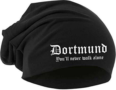 Dortmund You Never Walk Alone Mütze | Ruhrpott Zeche Fussball Ultras Sport Unisex Beanie