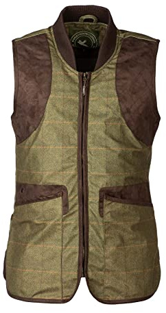 Rydale Mens Tweed Print Shooting Waistcoat Hunting Gilet Bodywarmer Vest For Men 2 Colours (as8, alpha, l, regular, regular, Heathland)