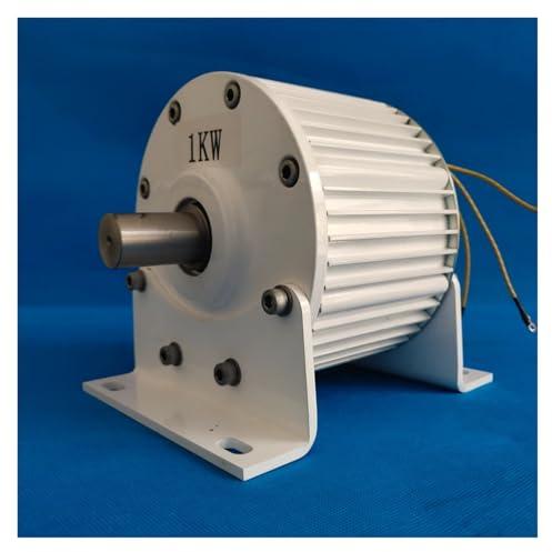 CIJIAOPOYU con Base a Bassa velocità trifase generatore a Magnete Permanente 3KW 5KW 10KW 20KW 48V 96V 110V 220V 380V for energia eolica e conservazione dellacqua(Taper Shaft-24V,10KW)