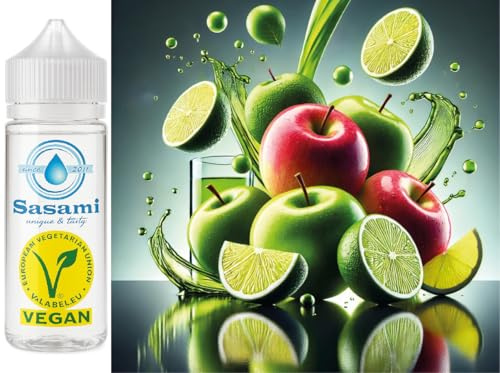 Manzana - lima aroma concentrado - Vegano - Sasami - 100ml