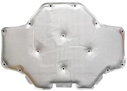 ASDGH Tapis d'isolation phonique de moteur de capot avant tapis d'isolation thermique thermique de couverture en aluminium insonorisé, for BMW X3/X4 G01 G02 2018-2021 Tapis d'isolation Thermique Et Ac