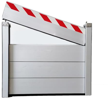 YOYIFA Hochwasserbarriere Für Garagentore, 50–200 cm Wasserabweiser, Wasserabweiser Mit Hochwasserschutz-Kofferdammsystem, Einfach Zu Verwenden, Für Einfahrten(90x40cm)