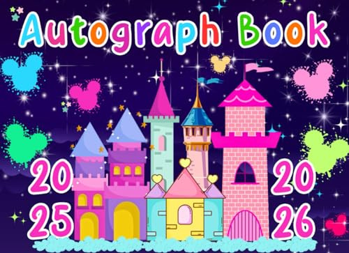2025 Autograph Book for Kids: A Magical Memory Album to Capture Signatures and Photos from Theme Parks Around the World