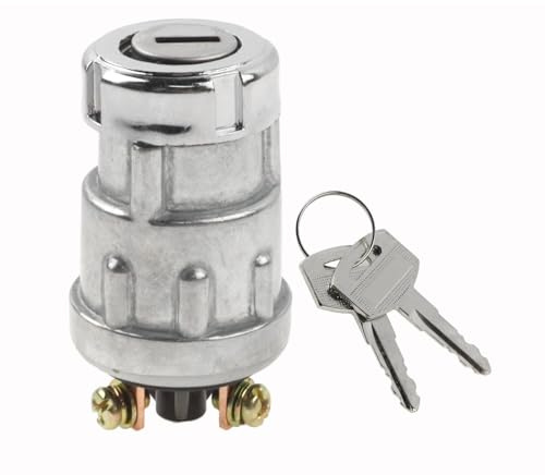 Start Engine Interruttore Interruttore Di Accensione Universale A 3 Posizioni Con Chiavi, E Avviamento Adatto Per Auto, Barca, Moto, Trattore, Camion