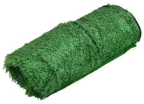 FJOADNVM Erba Sintetica Tappeto in Erba Artificiale Verde PP + PE 100x300 cm erboso Sintetico Finto for Prato for Micro paesaggistica Fai da Te