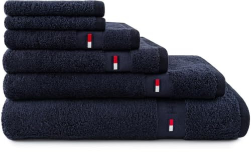 Tommy Hilfiger Terry Cloth Uni Series (Navy, 100 x 150)