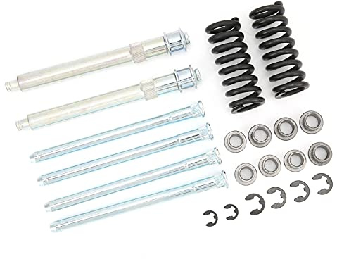 ACOGEDO Kit Perno Cerniera PortieraKit Boccola Cerniera PortieraKit di Riparazione PortieraBoccola Portiera Kit di Riparazione Boccola Perno Portiera Anteriore con Molla di Ricambio per Cemento per