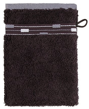 frottana Magic Waschhandschuh 15 x 20 cm aus 100% Baumwolle, graphite