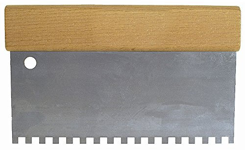 Stubai Kleberverteilspachtel Z 10 x 10 mm, Holzrück, 200 mm, 447305