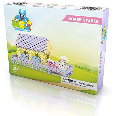 Meli 67235 Basic tema-hästboll kreativa leksaker, färgglada