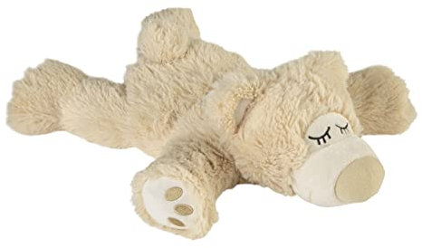 Warmies® Wärmekissen/StofftierSleepy Bär beige 100% Hirsefüllung 35cm 700g (exklusives Warmies-Design für Greenlife Value)
