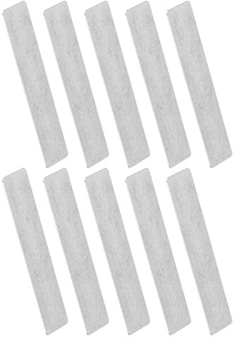 Clapet compresseur air, Plaque de soupape de compresseur d'air, Lot de 10 plaques de soupape rectangulaires en Fonte pour compresseur d'air, Accessoires pour Cylindre de 51 mm