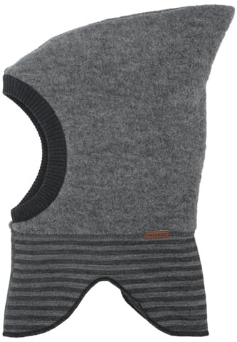 maximo GOTS MINI-Schlupfmütze, Zipfel Wollfleece kbT, Jersey KBA