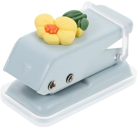 NUOBESTY Kreisstanzwerkzeug Tragbarer Binder Puncher Metall Kleiner Locher Für Büro
