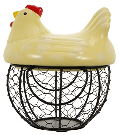 SOIMISS Chicken Egg Holder Organizer Small Storage Iron Storage Basket