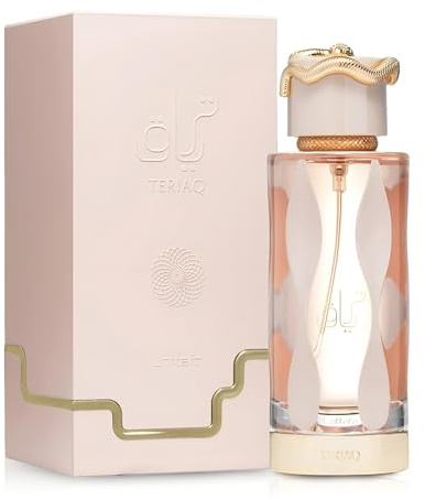 Teriaq Perfumes Unisex Eau De Parfum Spray 3.4 Ounce-Caramel Bitter Almond Vanilla Notes - Long-lasting Fragrance for Men and Women Designer Creation from Grasse