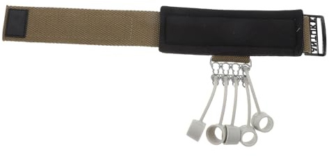 BESTonZON Bande De Résistance pour Doigts Appareil De Renforcement Main Exerciseur Extension des Doigts Entraîneur De Force De Préhension Outil De Rééducation pour