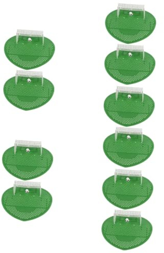 SEWOART 5 Juegos Desodorantes con Filtro para Urinario Masculino Aroma Limón Antifluido Salpicaduras Fácil Limpieza Compatible Mayoría de Urinarios para Hogar y Oficina
