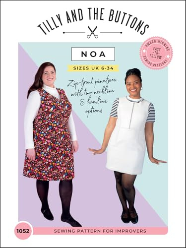 Tilly and the Buttons Noa Pinafore Sewing Pattern UK 6-34