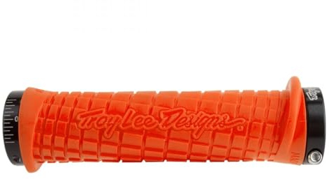 Odi Lock-On TLD Mountain Bike Grips Bonus Pack, Orange/Black