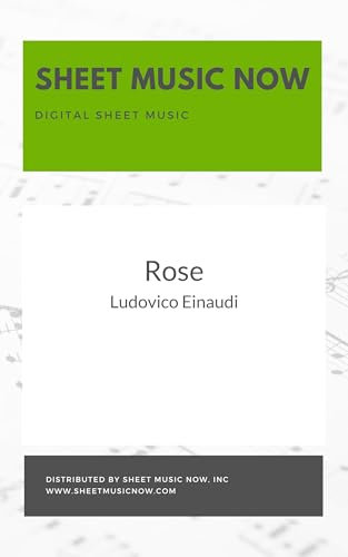 Rose Sheet Music (English Edition)