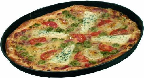 10 Stück Pizzablech Blaublech 22 cm Ø oben 20 cm Ø unten