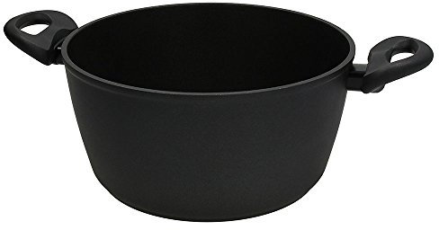Tognana Absoluta Casseruola A 2 Manici, Alluminio, Nero, 37,5x16x8.5 cm
