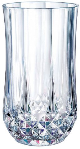 Luminarc Arc International Longchamp Diamax Lot de 4 verres highball Transparent 355 ml