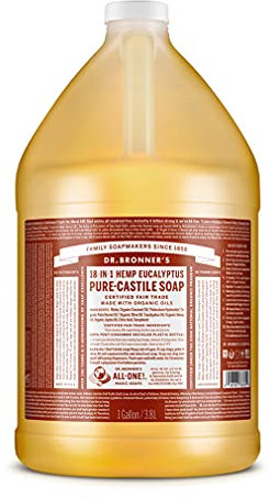 Dr Bronner | Eucalyptus Pure-Castile Liquid Soap, 3.79l