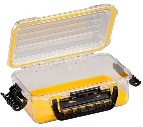 Plano Guide Series 3600 Feldbox, wasserdichte Hülle, Medium, wasserdichte Trockenbox mit Handgelenkschlaufe für Boot, Kajak und Camping, Outdoor-Ausrüstung, 27,9 cm L x 17,8 cm B x 10,2 cm H,
